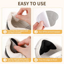 4 PRS 4D Cushioned Heel Grips - Pads for Big Shoes (Multi) — 6