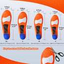 SMOSUN Carbon Fiber Insoles - Boost Explosive Power and Bounce, Arch Support, Shock Absorption, Injury Prevention, Alleviate Foot Pain (S (Child's 3.5-4 / Women's 4.5-6.5)) — 7