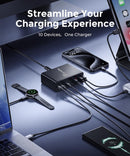 USB C Charging Station 10 Port with 4 Cables,245W GaN Charger Block photo 4