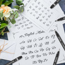 Calligraphy Pens for Writing, Hand Lettering Pens, 6 Size | Black | 1.0-3.0mm — 7