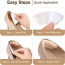12 Pcs Heel Grips, Shoe Inserts and Heel Pads for Shoes Too Big — 5