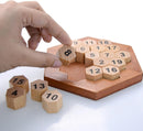 KINGOU Wooden Logic Puzzle Brain Teasers Intellectual Toy Number Puzzle — 5