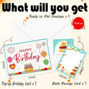 Pop Up Birthday Cards for Men - LED Light & Music Birthday Card | Brown — 5