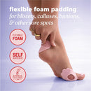 Onyx Professional Protective Relief Callus Cushions for Feet, 8 Patches 3