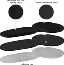 Adhesive Back of Heel Cushion Pads, Heel Grips Inserts for Boots, Too Big Loose Shoes, Reusable Heel Guards Liners for Women Men, Improve Shoe Fit — 3