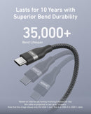Anker Nano USB A to USB C Cable, CarPlay USB to USB C Cable (3 ft, Balck) photo 3