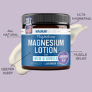 Magnum Solace Nighttime Magnesium Lotion with MSM & Arnica – Highly Concentrated Magnesium for Muscles & Joints – Apply to Legs or Feet Before Bed – Skin-Friendly — 4
