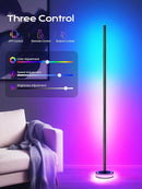 Smart Corner Floor Lamp, RGBICW LED Standing Lamp with App Control, 16 Million Colors with Music Sync, Dimmable… — 4