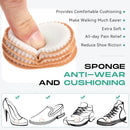 Nuanchu 60 Pcs Bunion Cushions Self-Adhesive Bunion Pads, White, M — 3
