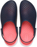 Crocs Unisex Adult Inmotion Clogs – Navy/Guava — 4