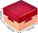 DC-BEAUTIFUL Impossible Dovetail Box Mini 3D Brain Teaser Wooden Magic Drawers Gift Jewelery Box Puzzle Toy for Adults — 5