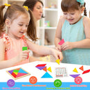 30 Pack Tangram Puzzle Wooden Kids Party Favors, Goodie Bags Stuffers for Kids, Return Gifts for Birthday Party, Classroom Prizes Rewards Bulk Gifts for Students — 2