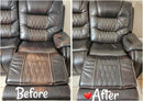 Leather Recoloring Balm Dark Brown Leather Dye Vinyl Paint Car Interior Seat Furniture Couch Recliner Chair Boots Jacket Shoes Bag Purse — 5