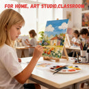 Simetufy 72 Pcs 5x7inch Small Canvas Boards for Kids Painting,Flat Panels | 5"x7" - 72 pack — 6