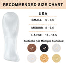 Heel Inserts for Women - Weight Shifting Insoles for High Heels, Gel Inserts Comfort Pads for Foot Pain Relief (Medium - US 8-9.5 Women Shoes) — 4
