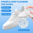 Shoe Cleaner, 6.76 fl oz Shoe Cleaning Kit with Brush and Towel, White Sneaker Cleaner for Removing Stains — 2
