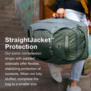 Osprey Sojourn Porter 46L Travel Backpack – Carry-On Compliant Luggage with StraightJacket Compression and Padded Laptop Sleeve – Durable Pack for International or Urban Travel, Koseret Green — 3