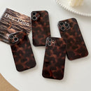 Huahuacase Compatible with for iPhone 16 Case, Tortoise Shell Chic Amber Brown Print Leopard, Classic Soft TPU Protective Shockproof Case for iPhone 16 6.1 ''Color2 — 2
