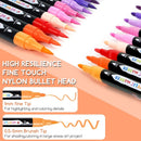 TBC The Best Crafts Acrylic Paint Markers, 72 Colors Dual Tip Pen — 3