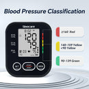 Sinocare Blood Pressure Monitor, Upper Arm Blood Pressure Monitors for Home Use, Adjustable Arm Cuff 8.6"-16.5", One-Button Operation, Dual User, Accurate & Practical (Black) — 3