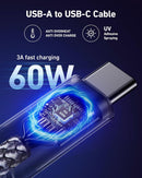 USB to USB C Cable 60W Fast Charging [2 Pack 6FT], USB A to USB C Cable for 2