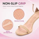 Ball of Foot Cushion Pads for Women: 2 Pairs of SEBS Cushion Core Forefoot Pads – Honeycomb Metatarsal Pads for Pain Relief, Breathable Gel Forefoot Cushion Pads for Pointed Toe High Heels, Beige 3