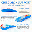 Arch Support Insole for Kids Shoes, Orthotic Shoes Inserts for Kids, 3/4 Length Inserts for Children’s Heel Pain, Flat Feet, Plantar Fasciitis, Pronation — 2