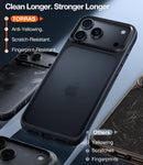 TORRAS Shockproof for iPhone 18 Pro Max Case Black, 4X Mil-Grade Certified — 8