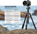 K&F Concept 64 inch/163cm Lightweight Aluminum Travel Camera Tripod photo 2