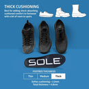 SOLE Active Thick Insoles - Custom Moldable, Multiple Sizes - Regular — 6