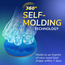 Dr. Scholl’s Adapts to You Insoles for Men, with Self-Molding Foam Technology – Clinically Proven to Adapt to Your Feet, Flexible Arch Support Inserts, Shock-Absorbing, Podiatrist-Tested, Size 8-14 — 2