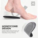 1 Pair 1cm Height Increase Insoles, Invisible Shoe Lift Inserts — 2
