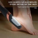 Foot Callus Remover, Electric Callus Remover for Feet with Dual Roller Heads, 2 Speeds & LED Light, 3× Faster Than Manual, 90-Min Runtime, Pedicure Tools for Feet, Foot File for Home Use - Black — 6