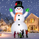 10 FT Christmas Inflatables Snowman Outdoor Yard Decorations, Giant Blow Up Snowman, Built-in Bright LED Lights, Huge Xmas Blowups Snow Man Outside Holiday Decor for Garden Patio Porch Lawn Home Party — 1