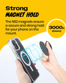 On The Grip Magnetic 3D Gummy Bear Style Expandable Collapsible Mobile Phone Grip Stand Holder for Smartphone Tablet Cell Phone Accessory (Matte Holographic) photo 4
