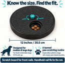 Dog Nail Scratch Board with Treats for Medium & Large Dogs 25lb+ – Spinning Filing Disk with Handheld Filer for Back Nails & Dewclaws, Adjustable Difficulty, 3 Replacement 80-Grit Discs — 6
