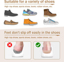 1/2 Inch Heel Lifts for Leg Length Discrepancy Gel Height Increasing Insoles Soft Shoe Lifts for Women Men Uneven Legs Comfort Half Foot Insoles for Heel Pain - Brown — 7