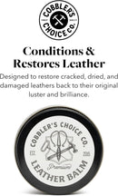 Cobbler's Choice Leather Balm - Conditioner & Restorer for Shoes & Boots — 7