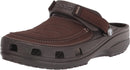Crocs mens Yukon Vista Ii Flip Flops, Men Sandals – Espresso/Mushroom — 3