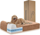 Orthopedic Dog Beds for Large Dogs, 7" Memory Foam Dog Beds with Waterproof…