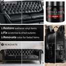 Leather Recoloring Balm and Leather Repair Kit for Furniture, Black Leather Restorer for Couches, Furniture, Car Seats, Leather Paint & — 3