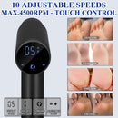 Upgraded Electric Callus Remover for Feet 4500rpm, Adjustable Speed Electric Foot Callus Remover Foot Sander Grinder Pedicure File for Women Men Dead Skin Cracked Heels (Black) — 3