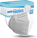 Lyka Distribution KN95 Face Masks - 50 Pack - 5 Layer Protection Breathable KN95 Face Mask with Comfortable Elastic Ear Loop — 1