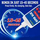 Super Glue 60g (2x30g),Fast Bonding Instant All Purpose Crazy Glue — 3
