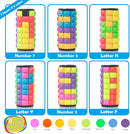 R.Y.TOYS Rotate and Slide Puzzle-Design Patent,Fidget Toys(Restore Order/Create Patterns) 8 Colors,7 Layers-Detach Piece for Quick Play,Brain Teaser,Sensory Toys,Birthday Gifts,Easter Basket Stuffers — 2