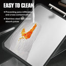 SNOWCLAD Stainless Steel Cutting Board Set of 2 for kitchen — 3
