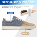 Suede & Nubuck Shoe Cleaner Kit, 2-in-1 Suede Brush & Eraser for Shoes — 5