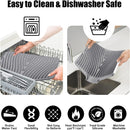 TIKNIK Silicone Dish Drying Mat for Kitchen Counter, Grey-1pcs, 16" x 12"