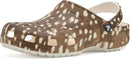 Crocs Unisex Adult Classic Clog - Seasonal Graphic – Carob/Multi Deer — 1