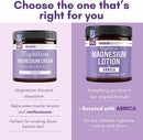 Magnum Solace Nighttime Magnesium Lotion with Arnica – Highly Concentrated Magnesium for Muscles & Joints – Apply to Legs or Feet Before Bed – Skin-Friendly — 2